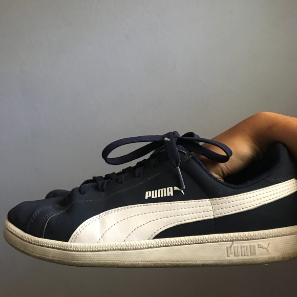 puma suede navy blue